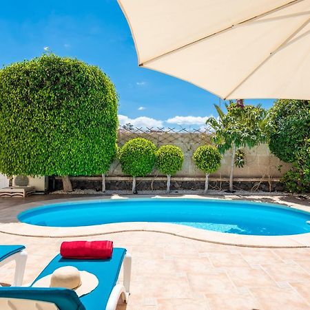 Beautiful Villa Anna With Heated Pool Costa Adeje  Ngoại thất bức ảnh