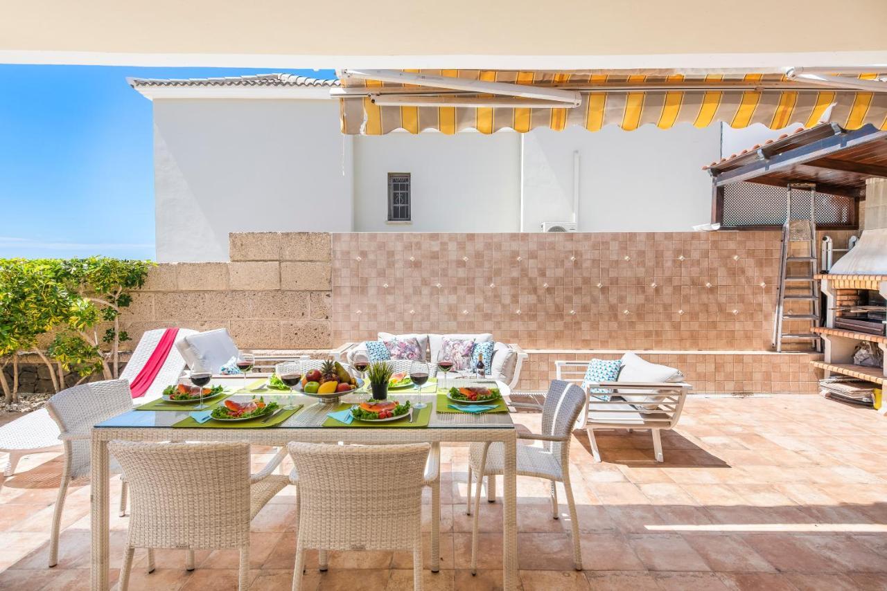 Beautiful Villa Anna With Heated Pool Costa Adeje  Ngoại thất bức ảnh